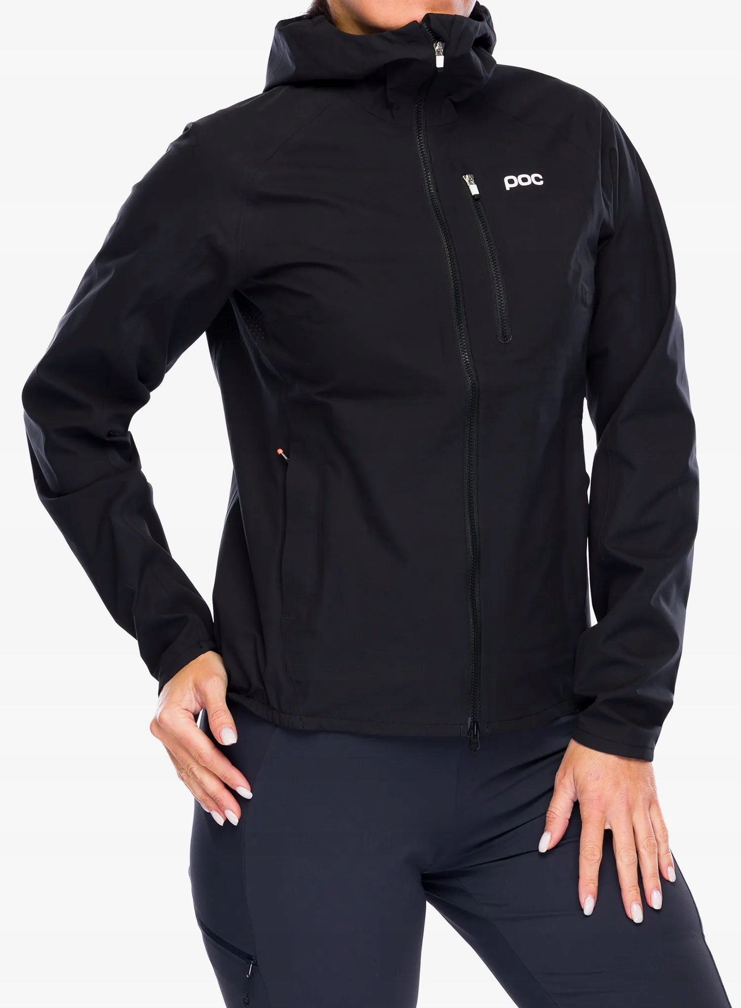 Dámská cyklistická bunda Poc Motion Rain Jacket černá S