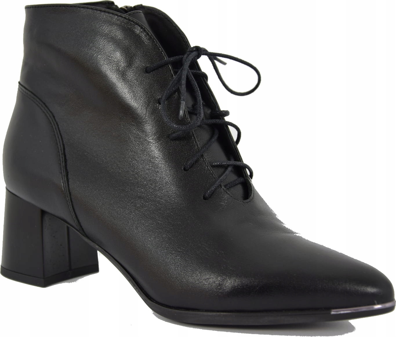 Dámské Kotníkové Boty Elegantní Zateplená Obuv 3583 R39