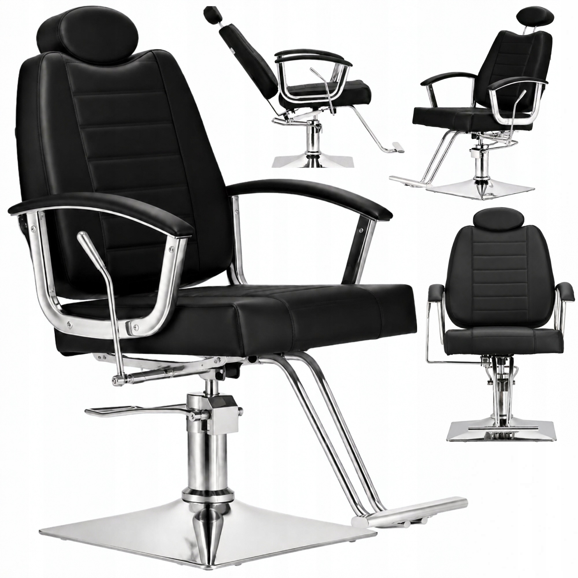 Fotel fryzjerski barberski hydrauliczny do salonu fryzjerskiego Blau