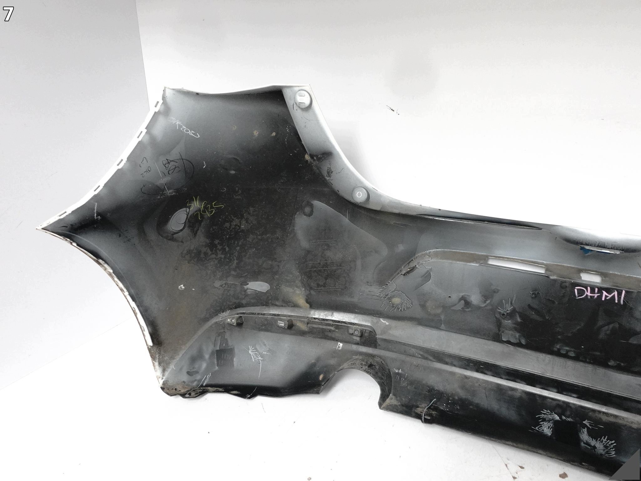 MAZDA 2 III DJ HATCHBACK LIFT 19- bumper rear part + diffuser WERSJA without PDC ORG