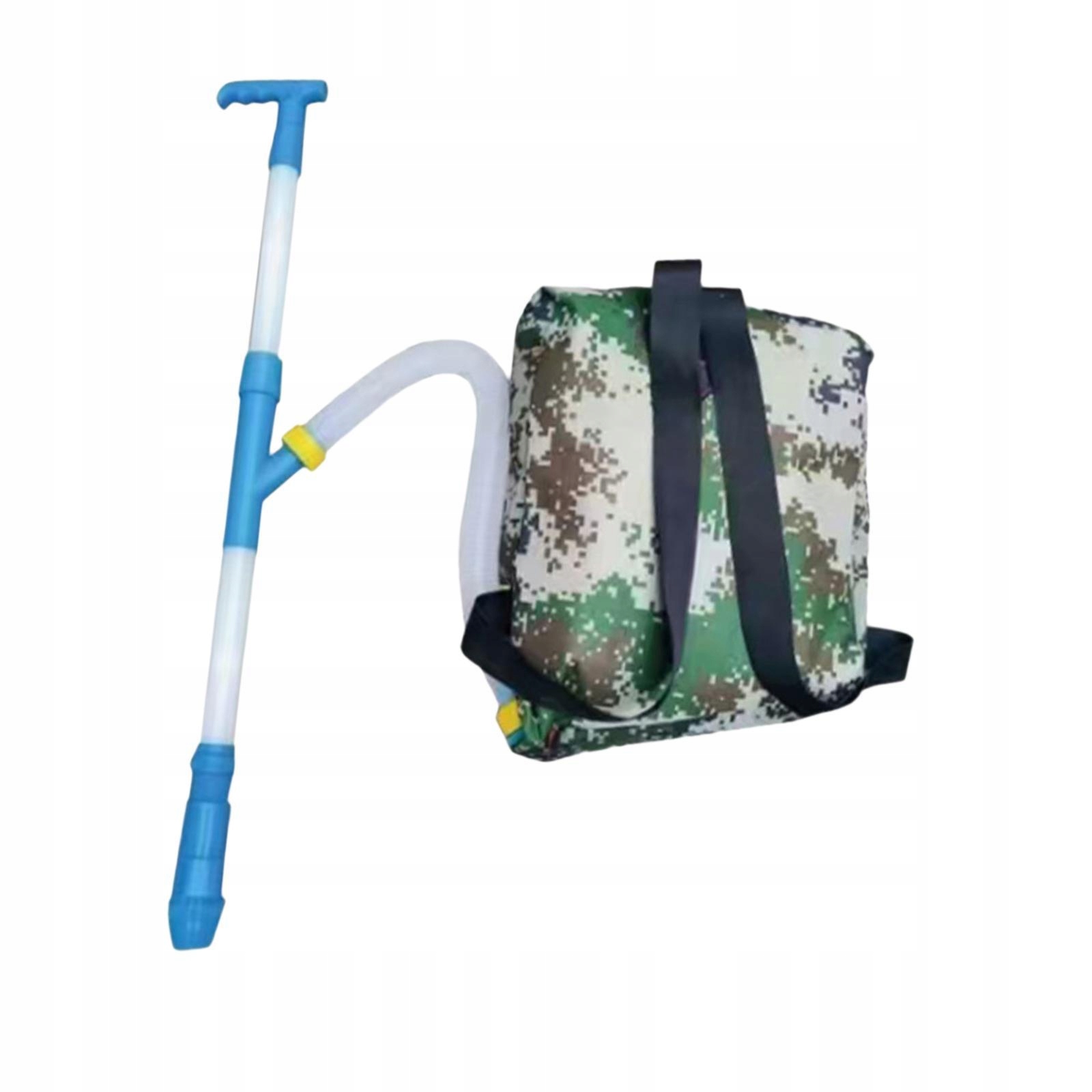 Rozsiewacz nawozu Ręczny aplikator obornika Regulowany Niebieski PVC Szerokość siewu 1 cm