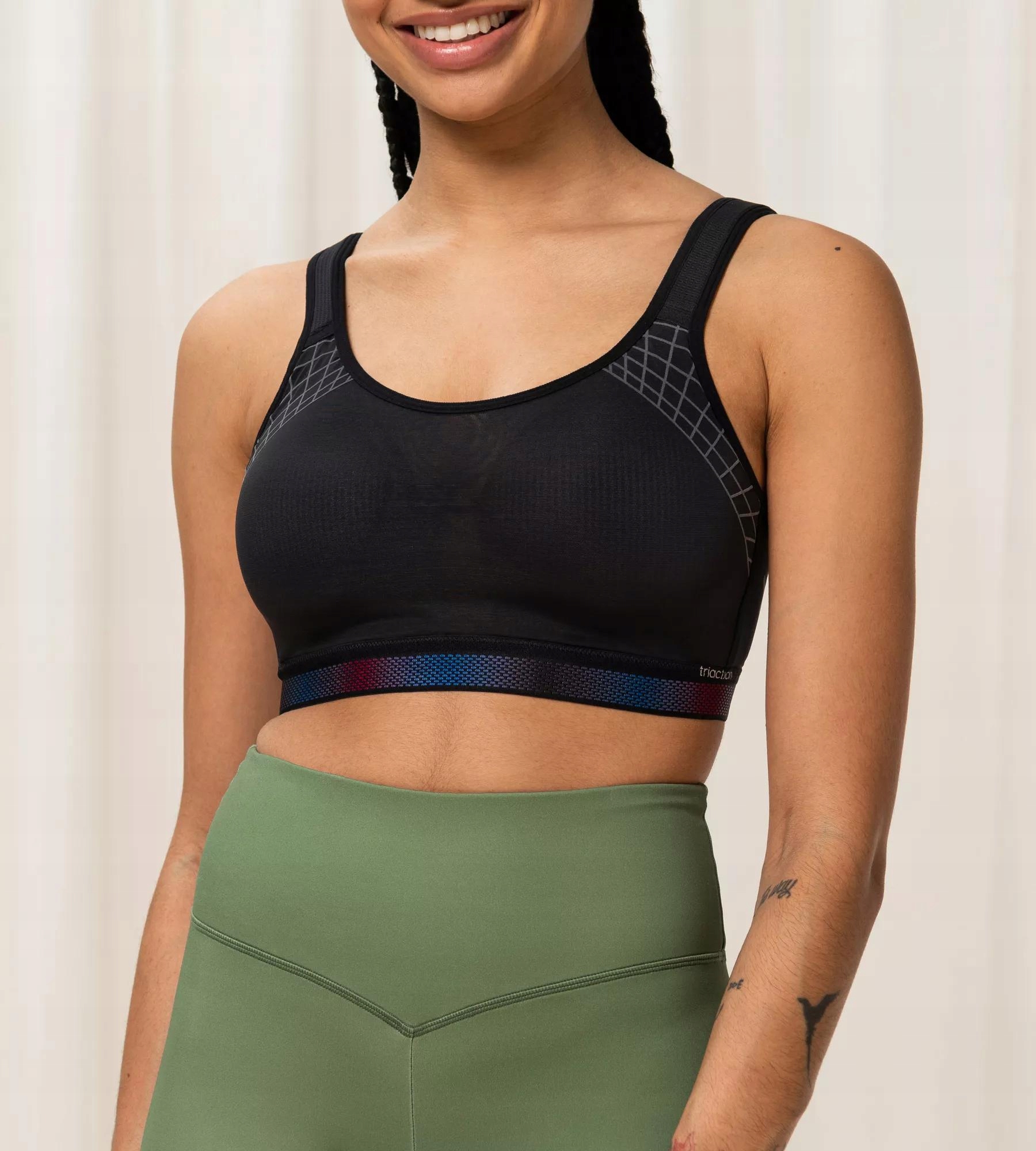 Sportovní podprsenka Triumph bez kostic Triaction Cardio Flow N01 Ex 85E