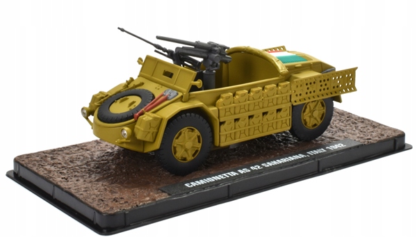 Camionetta As 42 Sahariana, Italy 1942 1:43 Atlas