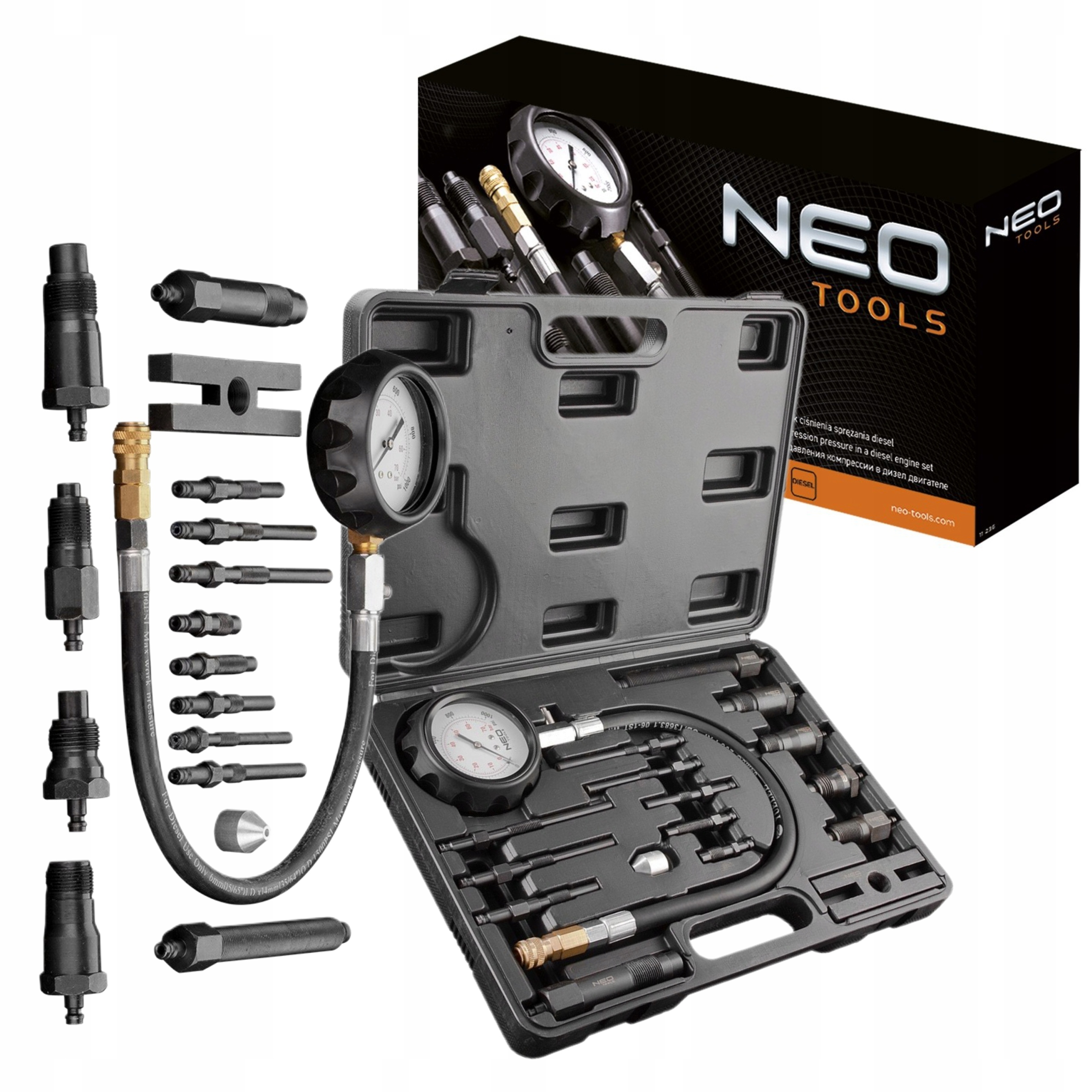 Neo Tester Tlaku Merač Kompresie Diesel 16ks