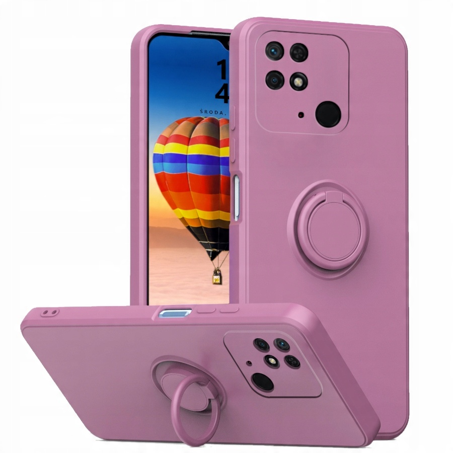 

Etui Case Silicone Ring Do Redmi 10C Szkło