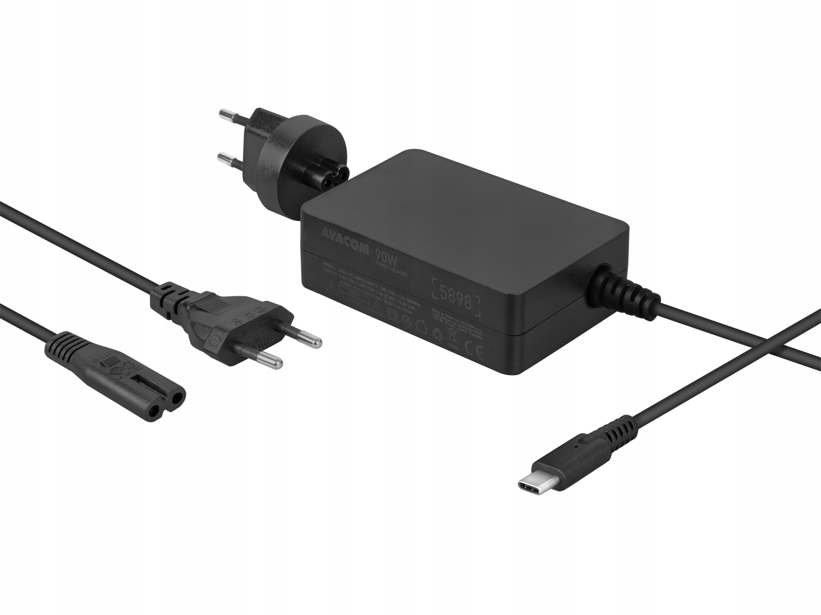 Avacom nabíjací adaptér Usb Type-C 90W Power Delivery ADAC-FC-90PD