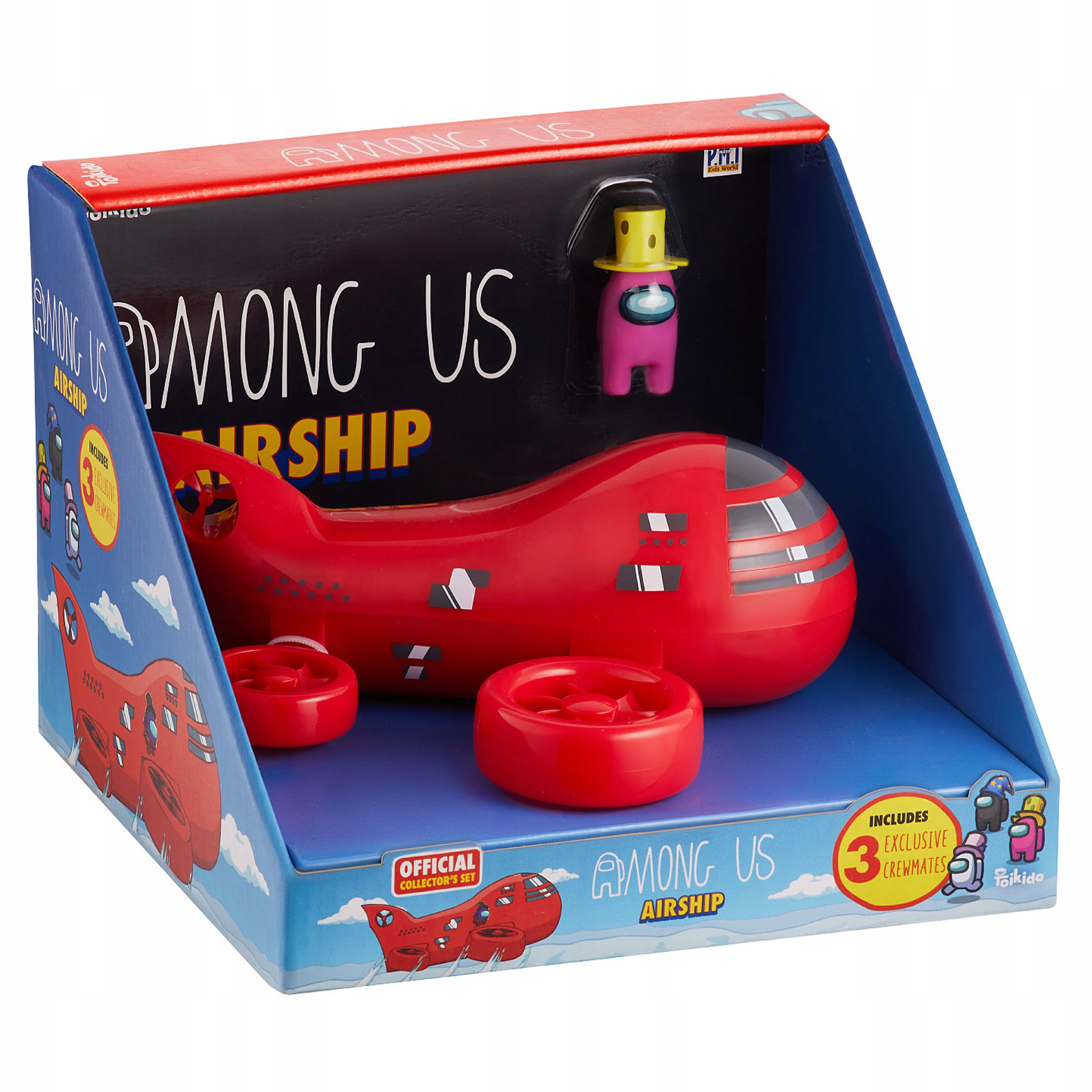 

Among Us S2 Airship Statek Kosmiczny + 3 Figurki