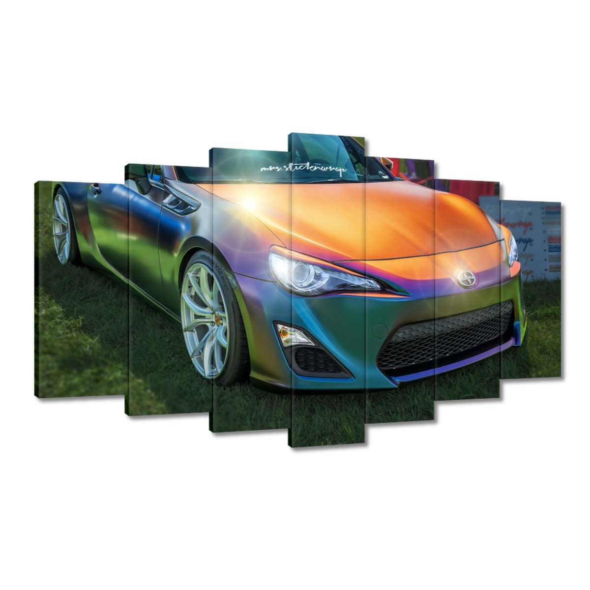Obrazy 140x80 Vlastní automobil