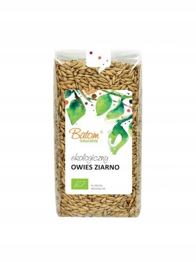 4x Batom Ekologický oves, Bio zrno 500 g Batom