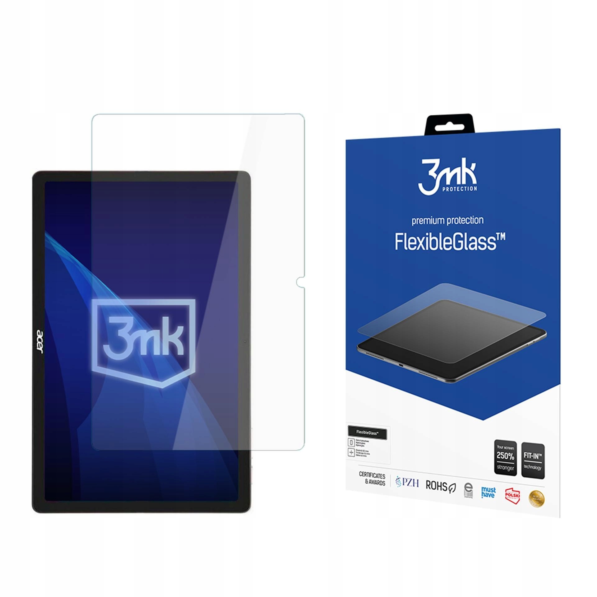 Szkło hybrydowe na ekran do Acer Iconia iM10-22 3mk FlexibleGlass