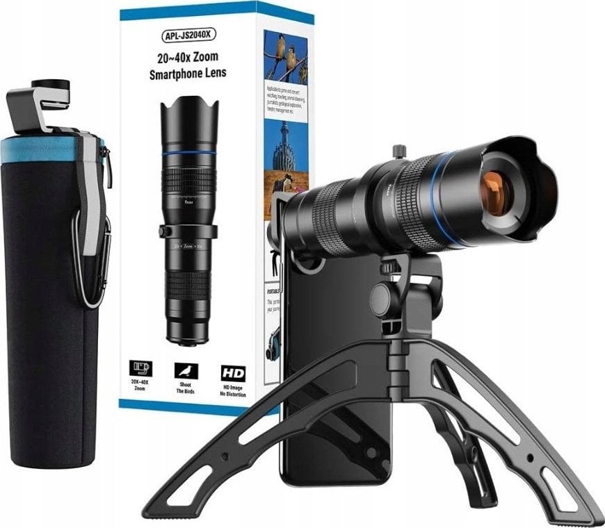 Monokulární Optický Dalekohled Apexel APL-JS2040X Objektiv Hd Pro Telefon Pro