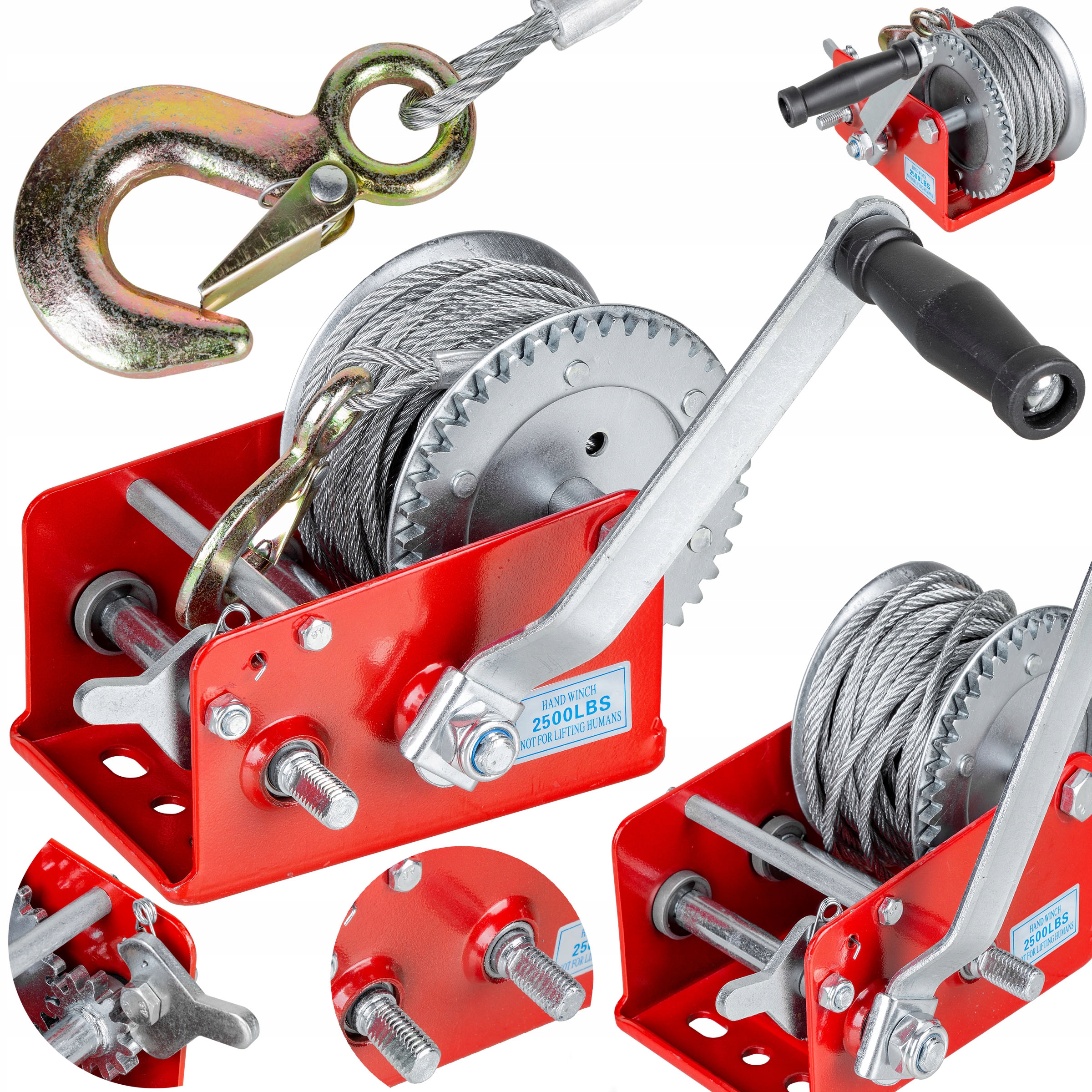 РУЧНА ЛЕБІДКА 1133KG