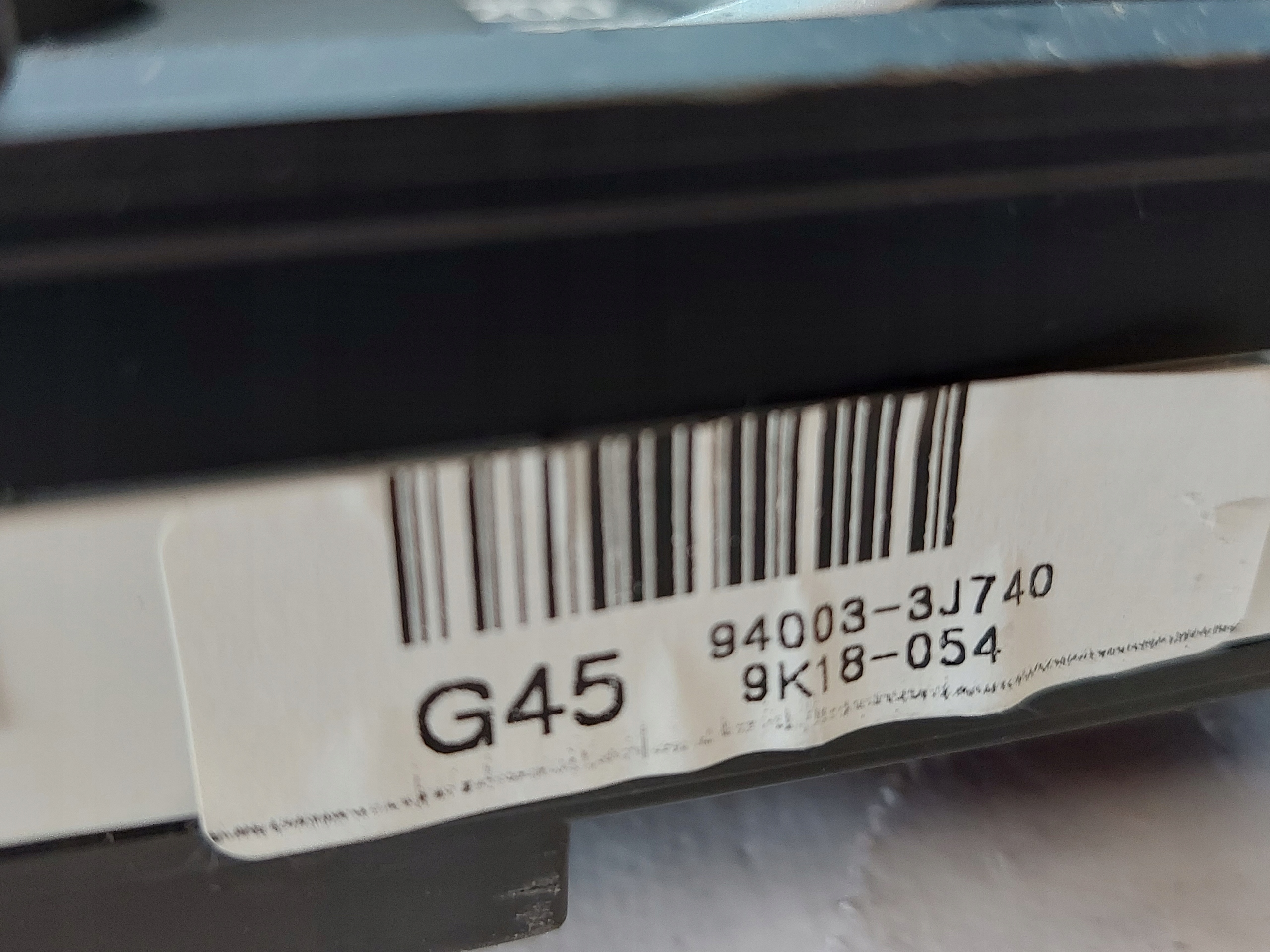dials clock HYUNDAI Ix55 3.0 CRDI 940033J740