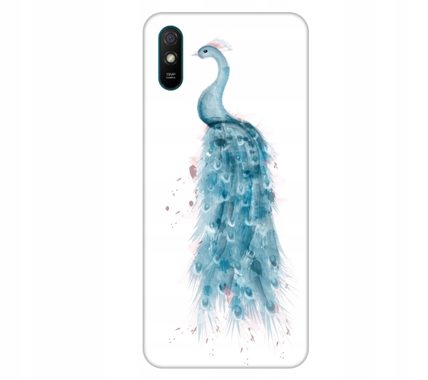 

Etui na telefon Xiaomi Redmi 9A Ptak paw akwarela