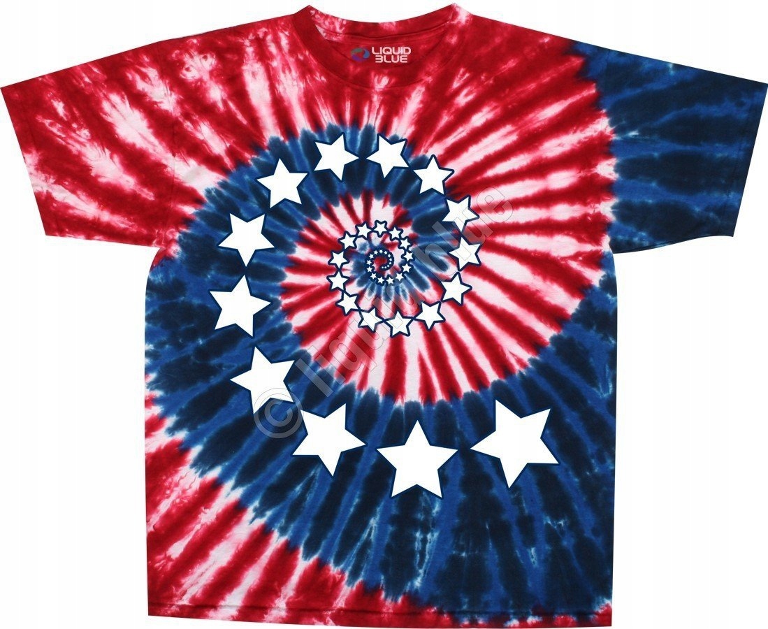 Hvězdy a pruhy tekutá modrá M