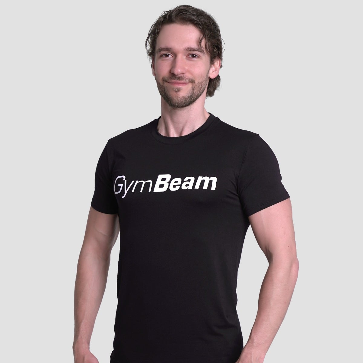 GymBeam Koszulka Essence Black L