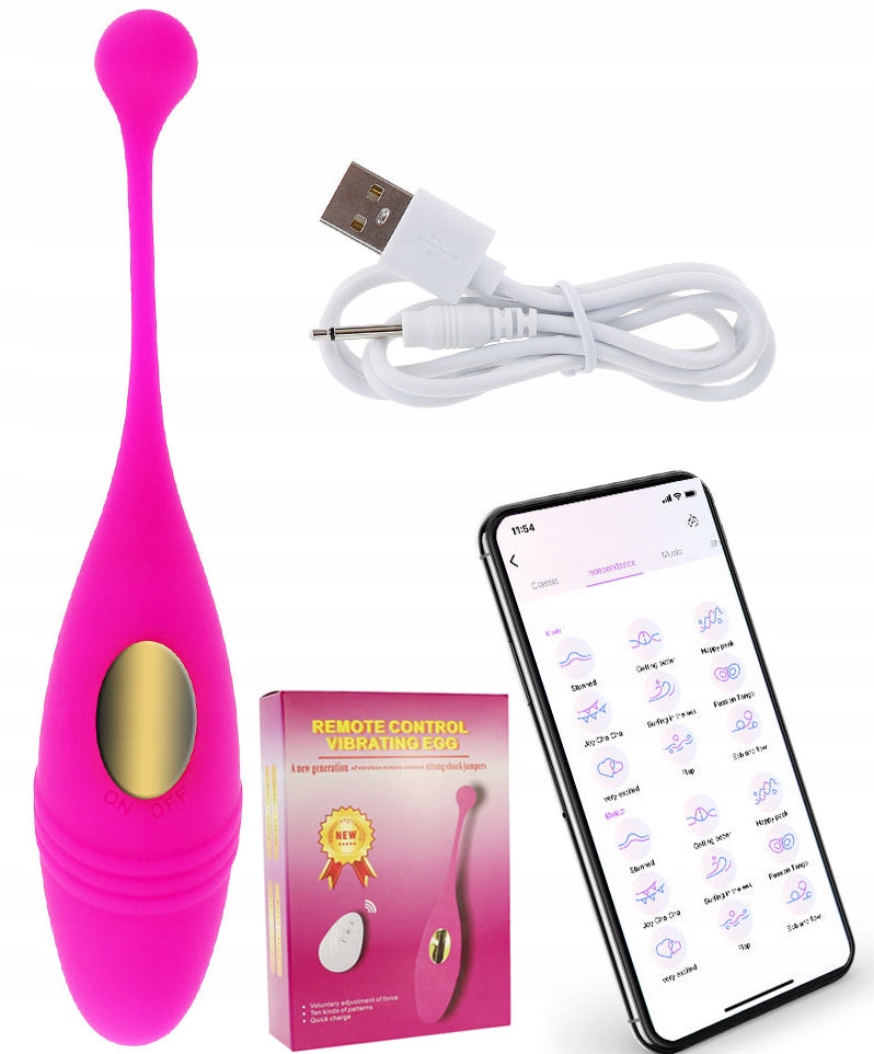 

Wibrator sterowany aplikacją wibrujące jajko App