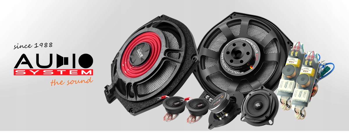 AUDIO SYSTEM XFit BMW EVO2 3 WAY HIGH END DO BMW Producent code 4260101642059