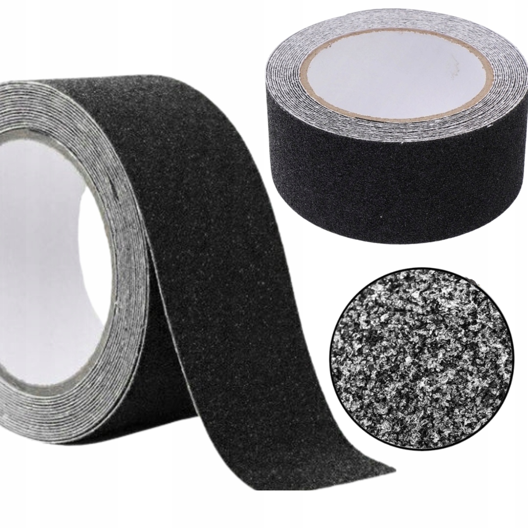 

Taśma Antypoślizgowa Schodowa Czarna 50MM X 5M