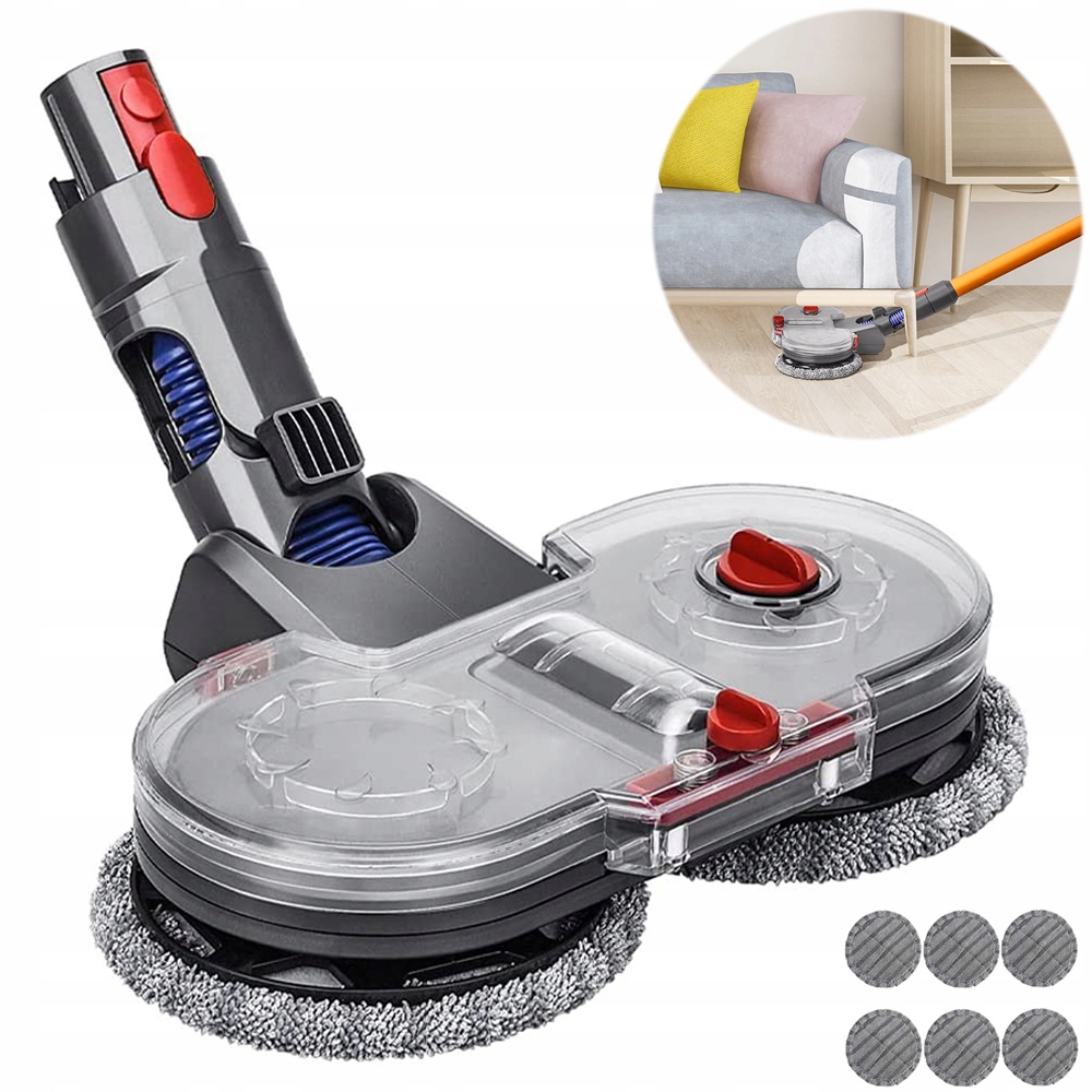 Kartáč Mopovací Nástavec Pro Vysavač Dyson V11 V7 V8 V10 160 Ot/min