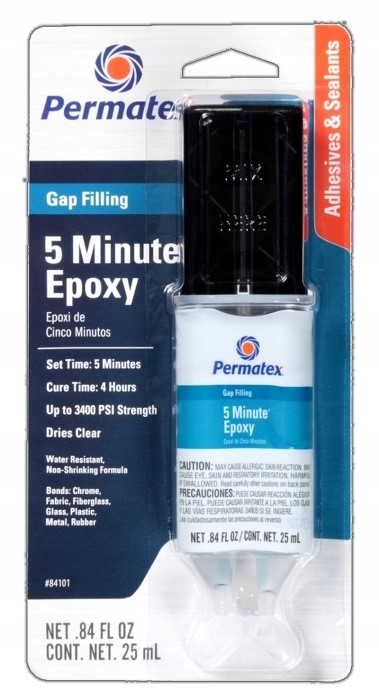 

Permatex Klej Epoksydowy Przeźroczysty 5min 25ml