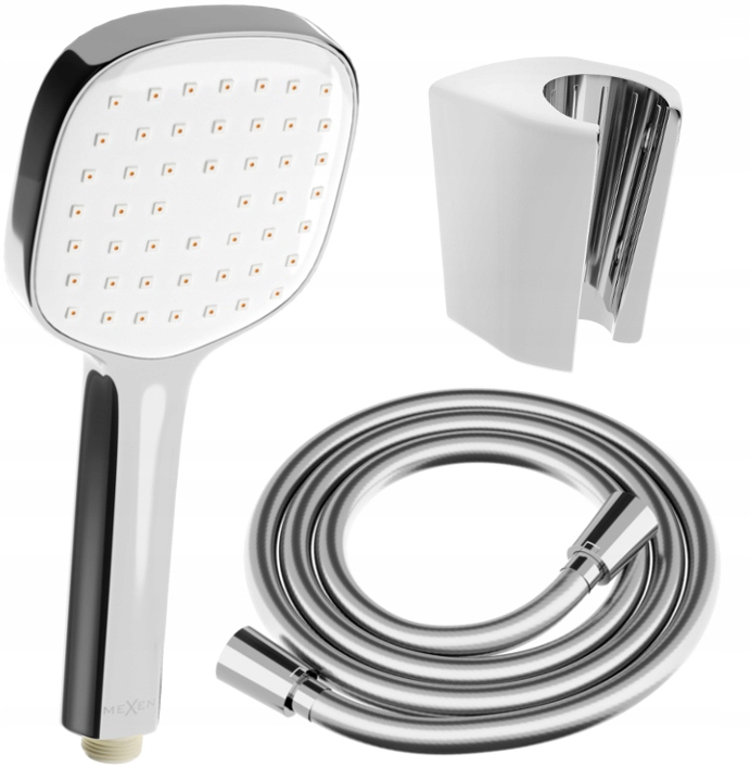 

Mexen Zestaw Prysznicowy Słuchawka R-33 Wąż Chrom