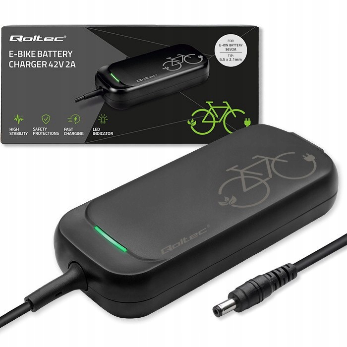 Rychlá nabíječka pro elektrokoloběžku 36V 42V 2A 5.5*2.1