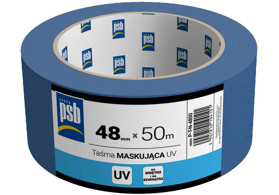 

Taśma maskująca niebieska Uv Psb 48mm x 50m