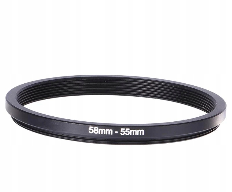 

Redukcja filtrowa 58mm na 55mm 58 55 Step Down