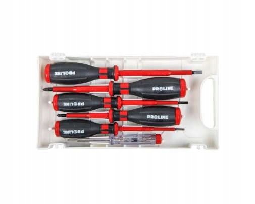 

Wkrętaki Elektryczne 1000V 5CZ +próbnik Proline