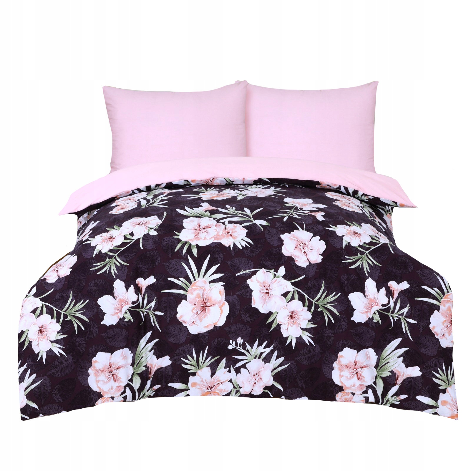 Sada povlečení bavlna 160 x 200 cm Květiny Captain Mike