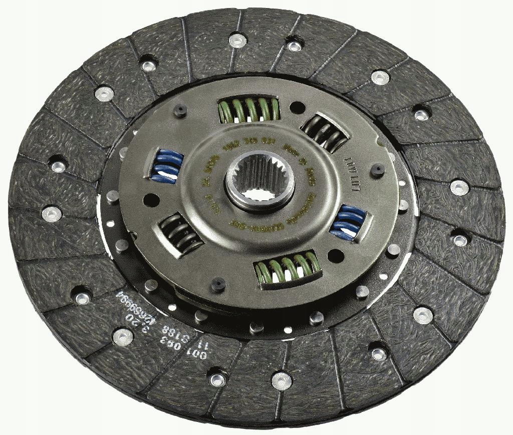 1862 348 - SACHS ДИСК ЗЧЕПЛЕННЯ FORD
