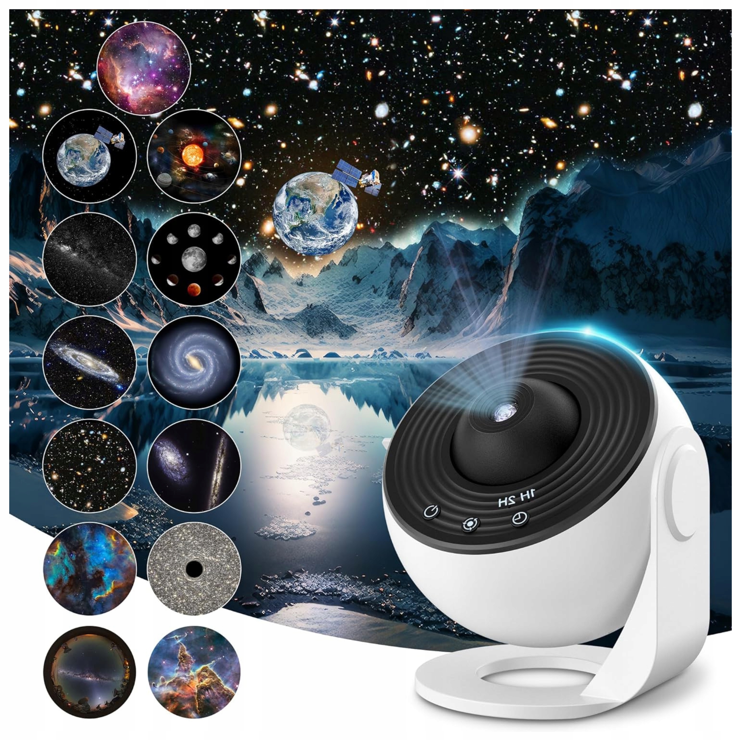 Domácí planetárium Projektor Noční Oblohy Obloha Galaxie Led lampa 13 projekcí