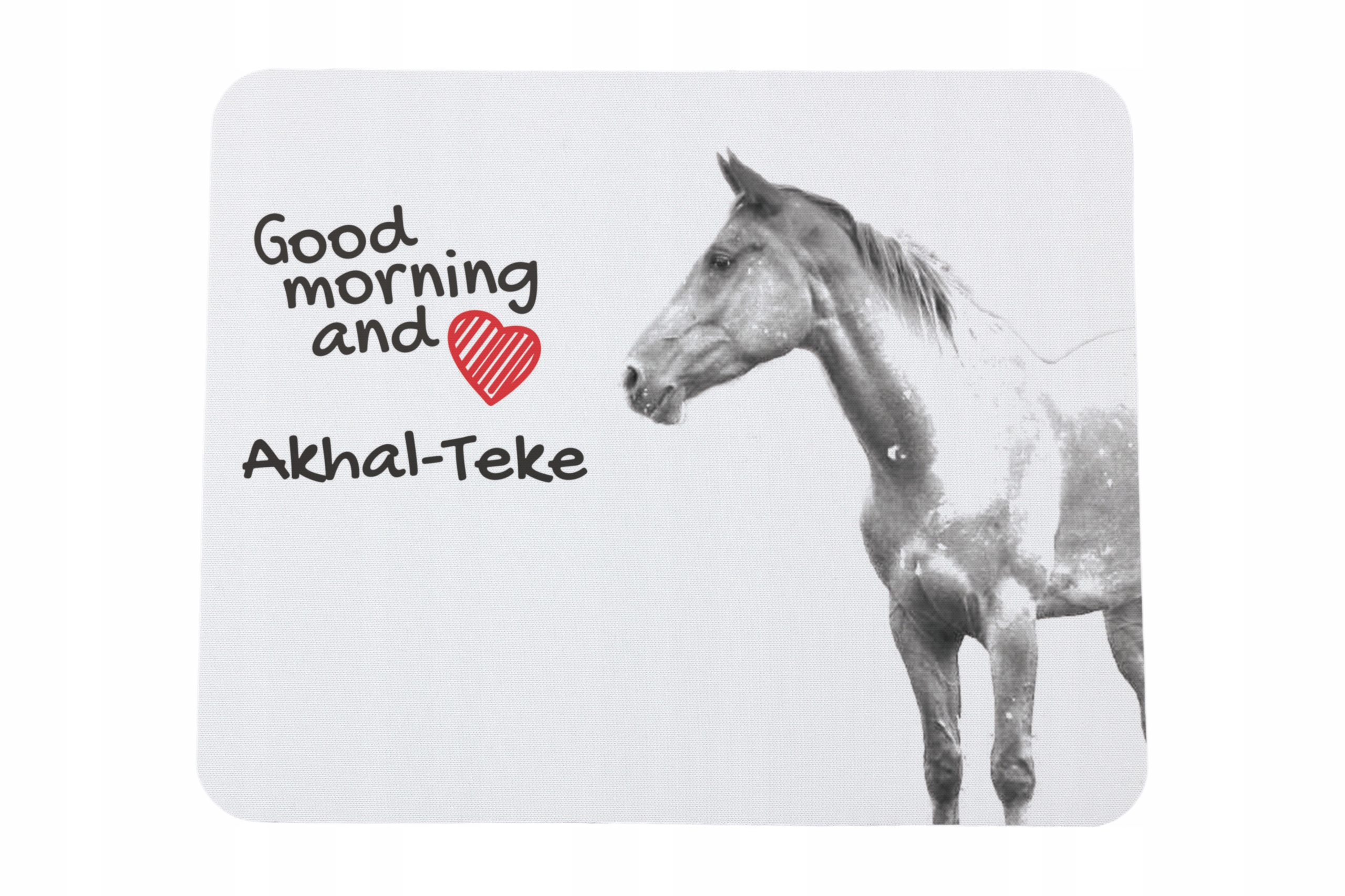 Akhal-Teke podkładka pod myszkę z nadrukiem, personalizowana podkładka z