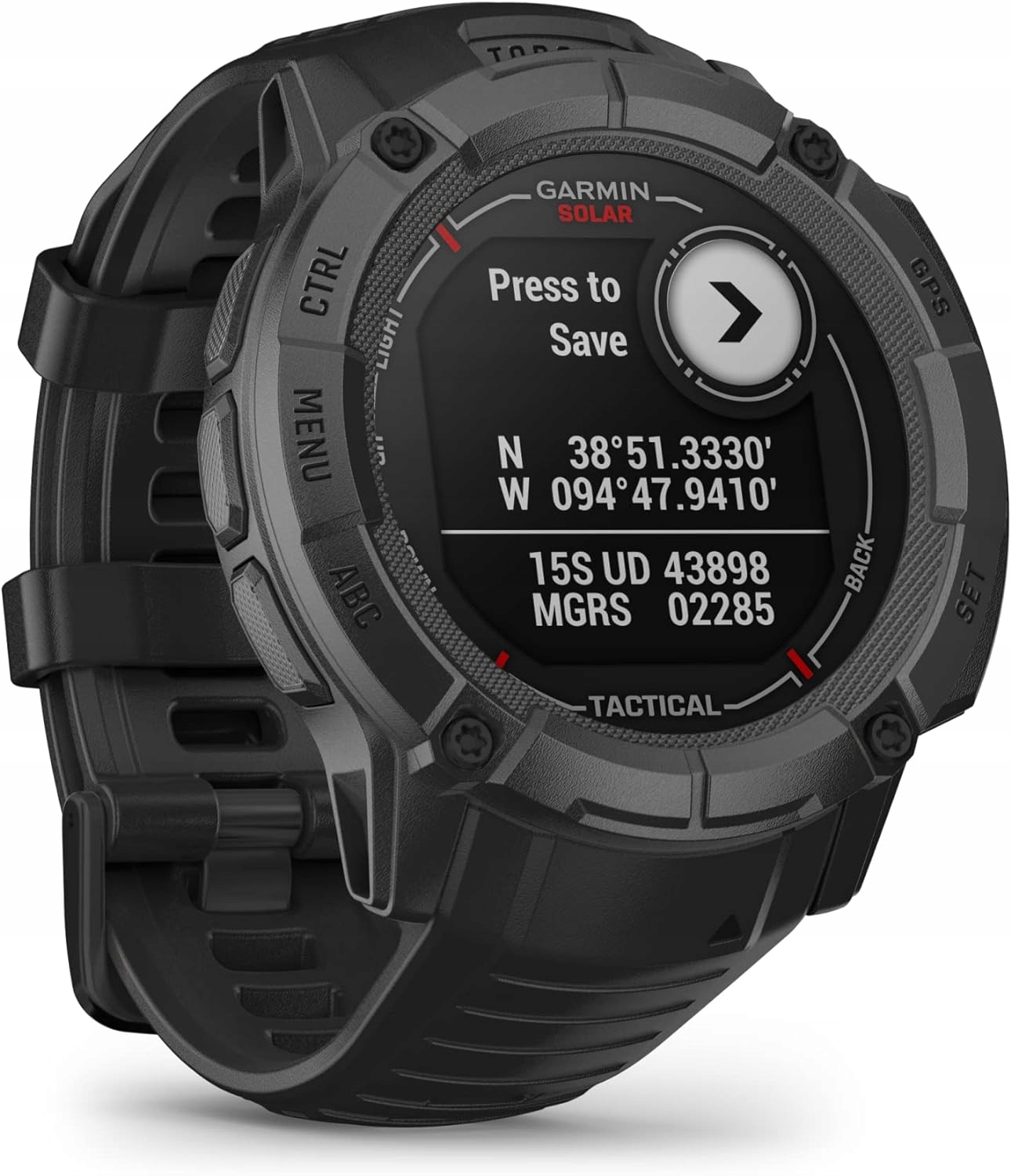 Inteligentné hodinky Garmin Instinct 2X Solar Tactical Edition, čierne 010-02805-03