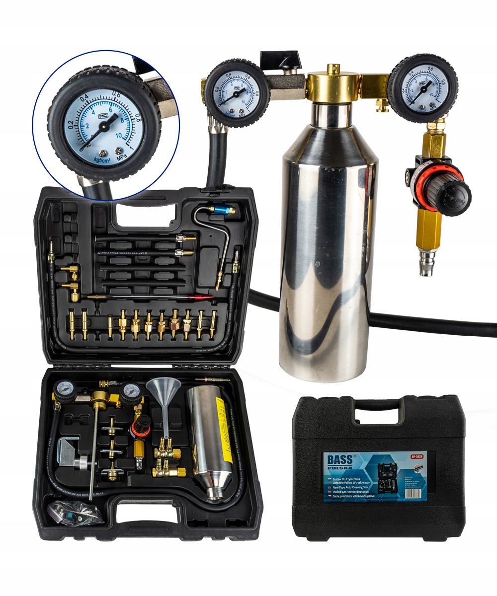 ZESTAW DO CZYSZCZENIA UKLADOW PALIWA WTRYSKIWACZY