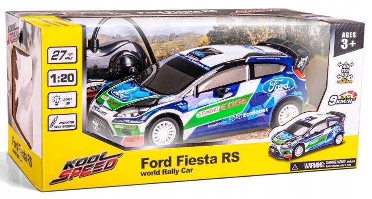 Ford Fiesta Wrc Castrol 1:20 Na Dálkové Ovládání