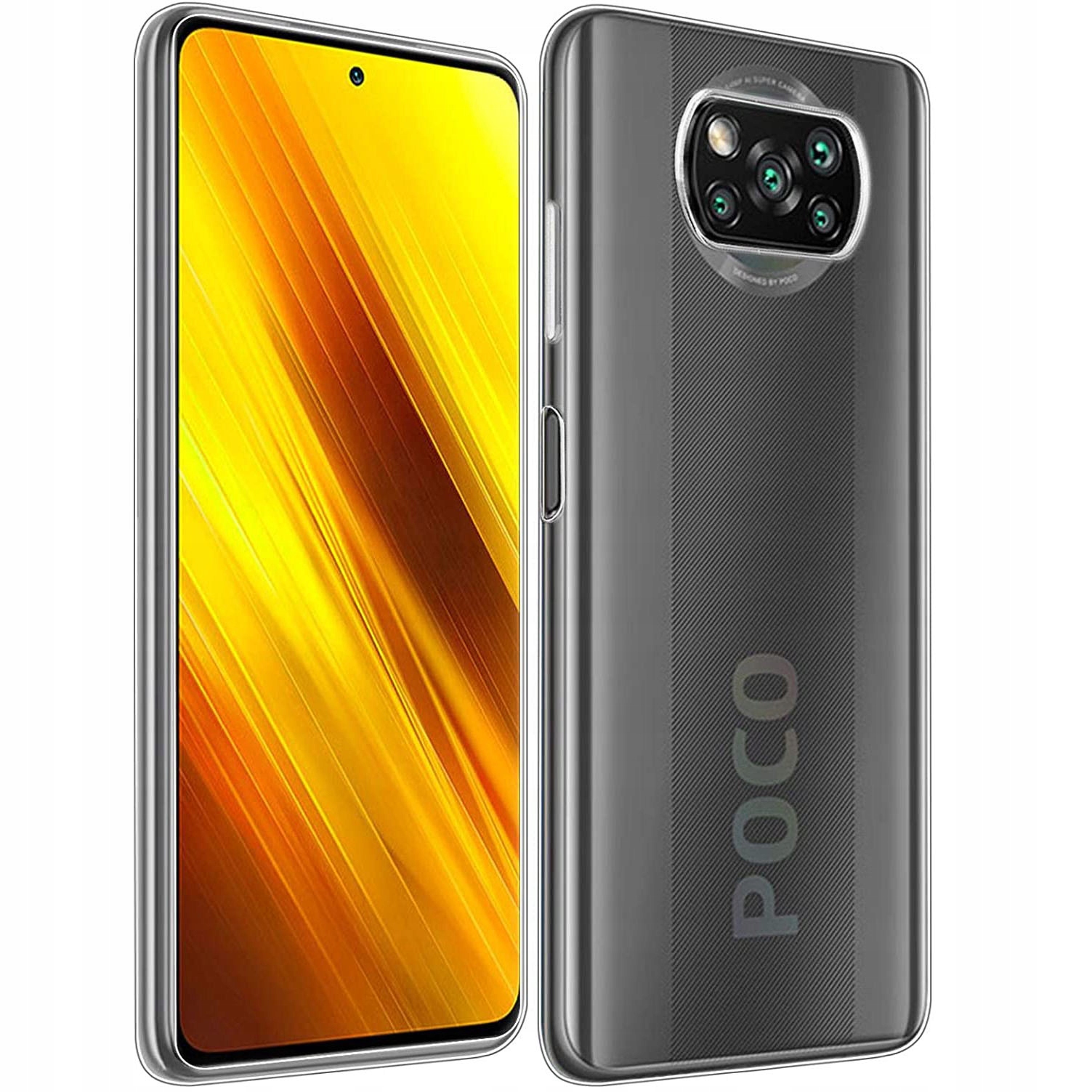 

Etui do Poco X3 X3 Pro Przezroczyste Slim, Szkło