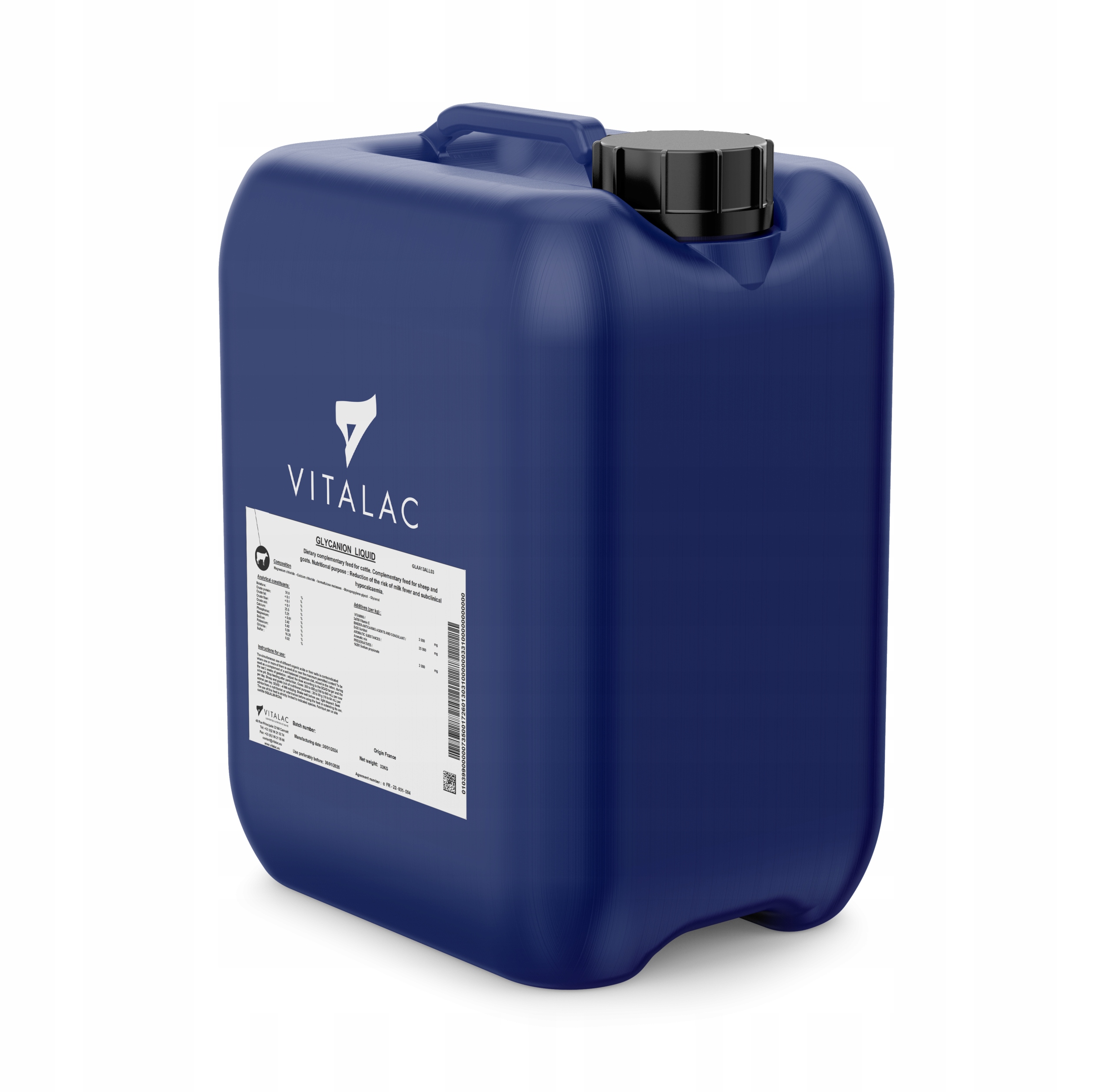 SOLE ANIONOWE GORZKIE DLA KRÓW OWIEC wycielenie ketoza GLYCANION 33kg