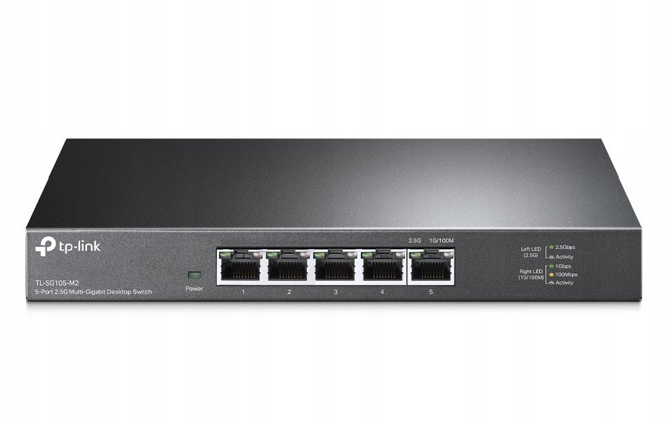 TP-Link TL-SG105S 5portový switch 2,5G