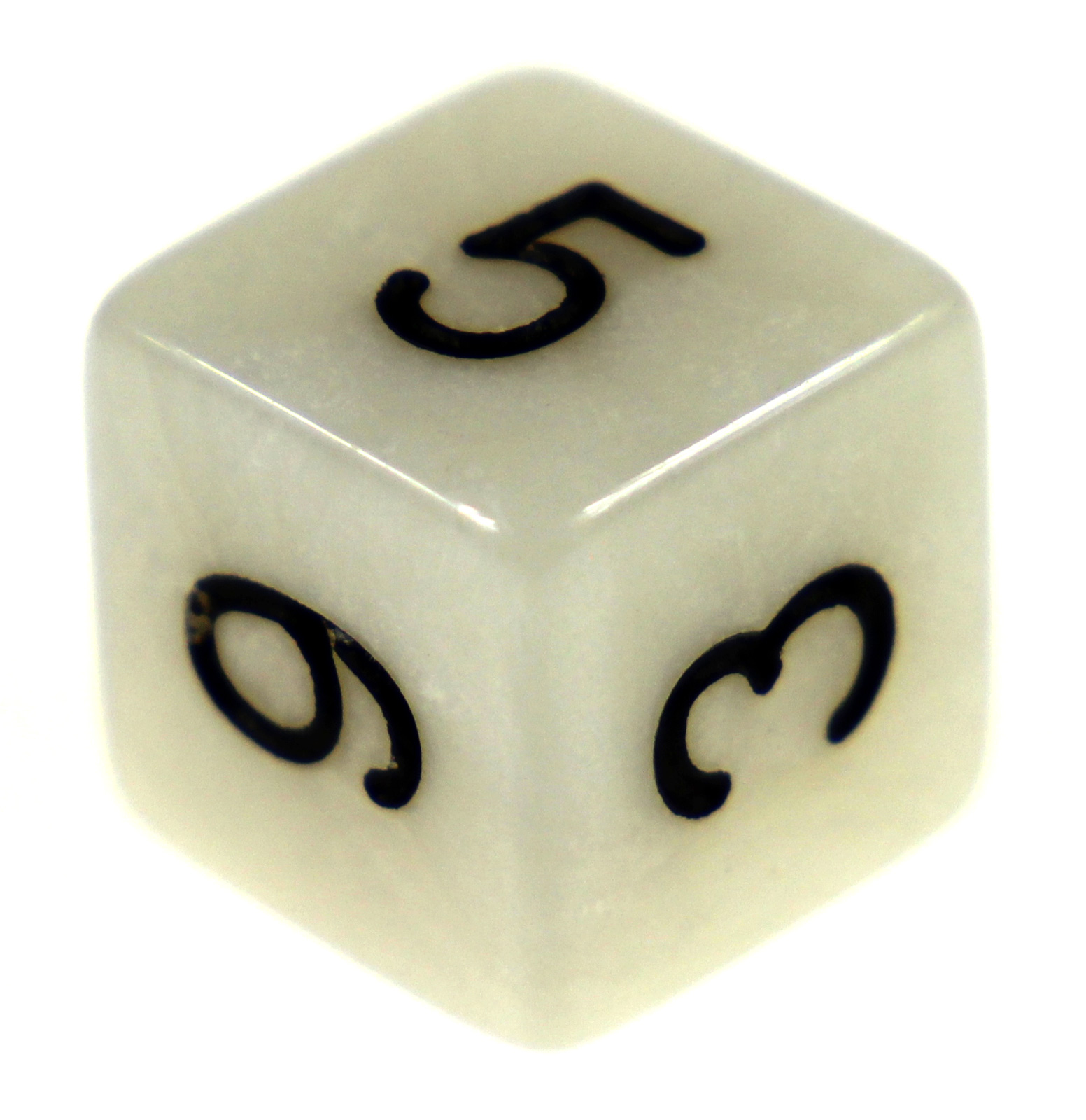 

Kostka K6 Biała Perła 6-ścienna kość rpg d6