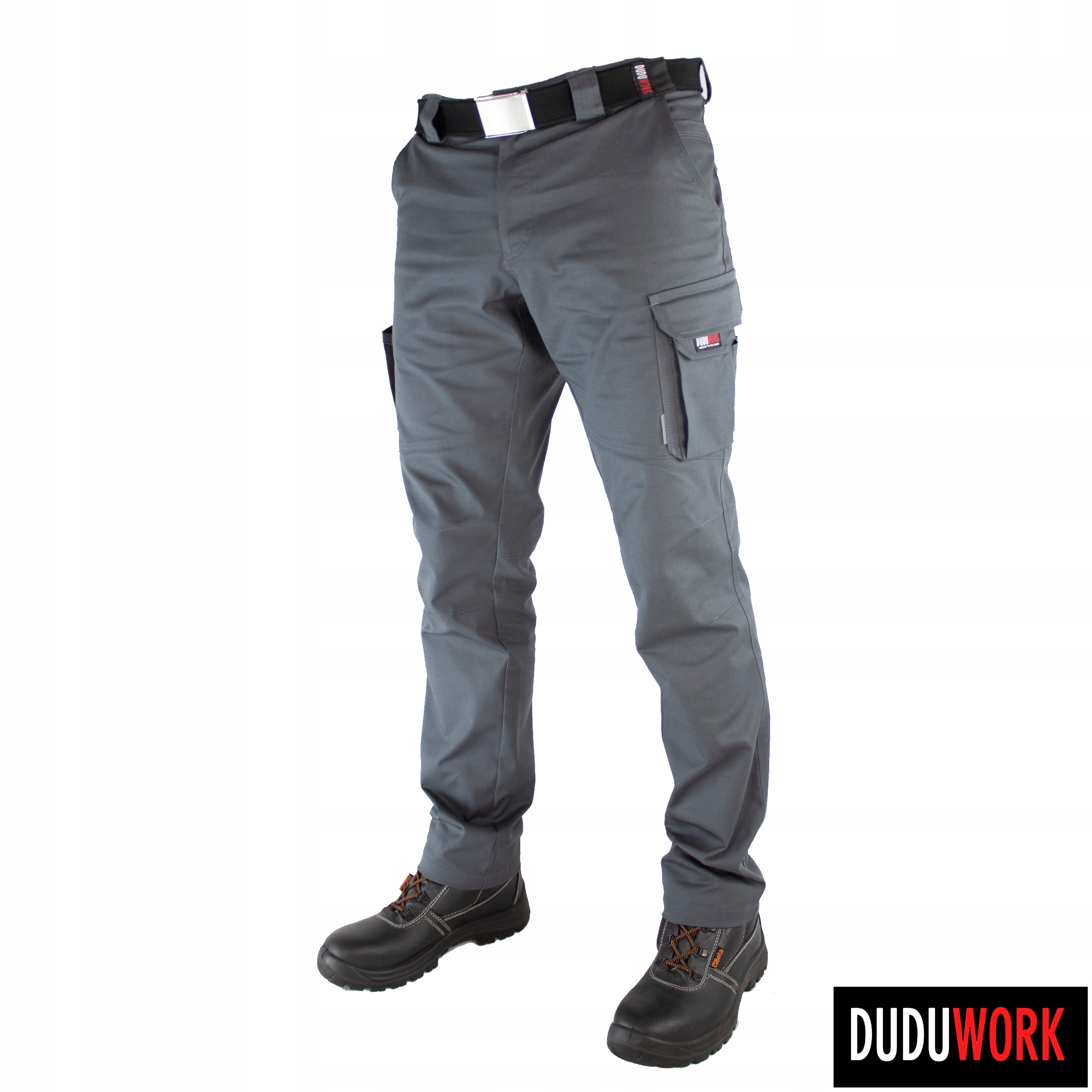 SPODNIE ROBOCZE BHP DuduWork Szare Elastyczne 50 Kod producenta DuduWork