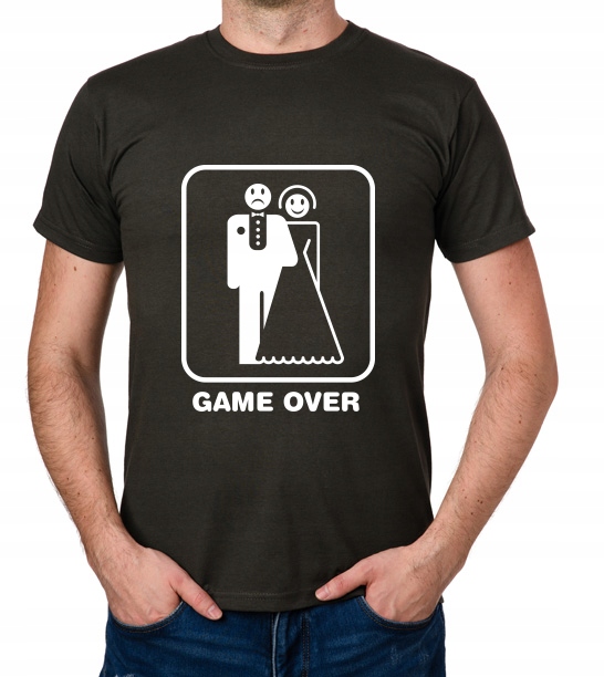 

koszulka Game Over prezent