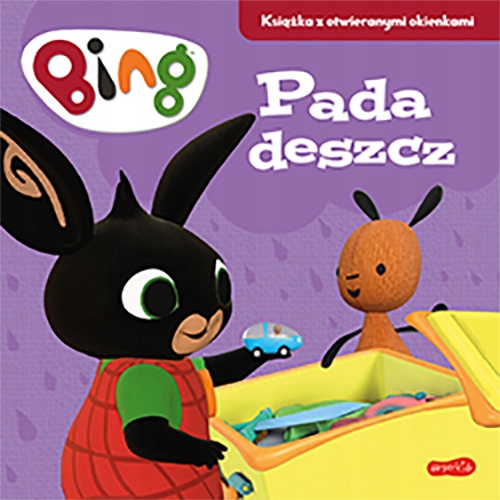 

Bing. Pada deszcz. Książka z otwieranymi okienkami