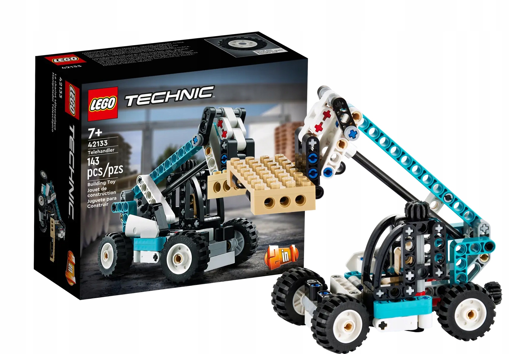 LEGO Technic Ładowarka teleskopowa 42133 Bohater brak