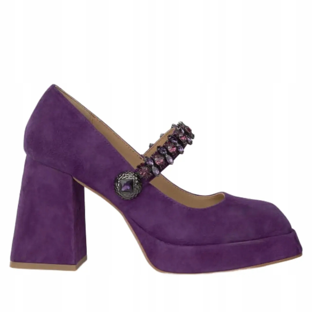 Dámské polobotky Alma en Pena I23276 violet