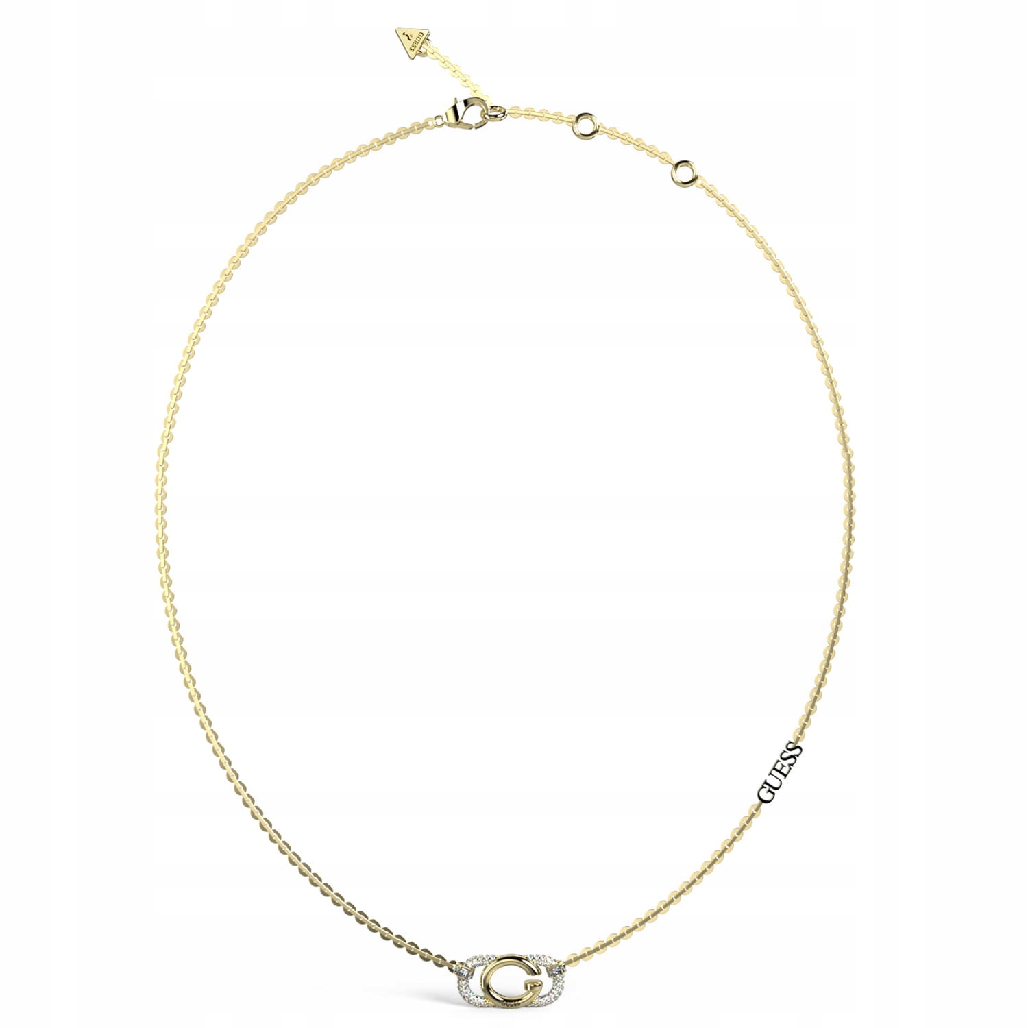 Dámský zlatý náhrdelník Guess 45 cm