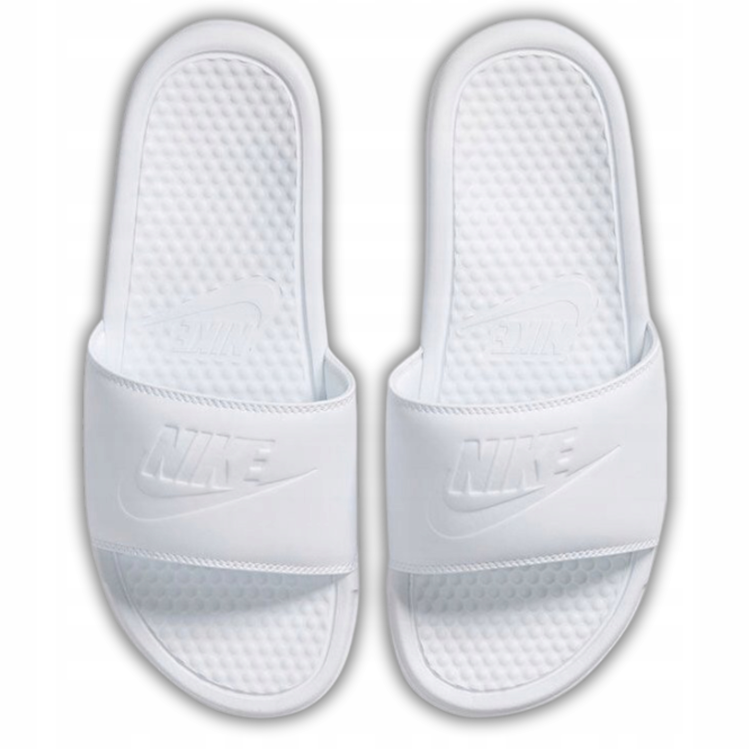 Nike Nazouváky Benassi Jdi Bílé Sportovní Bazén Léto Pohodlné Velikost 36,5