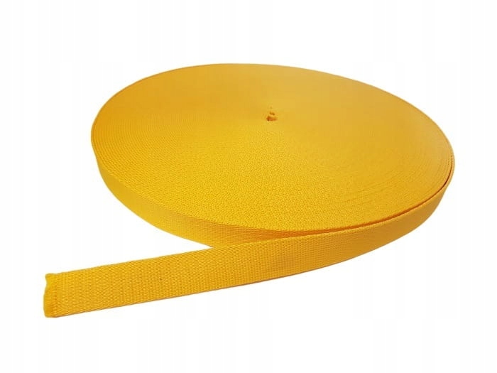 

Taśma Nośna Polipropylenowa 25mm/2mm 5mb żółta