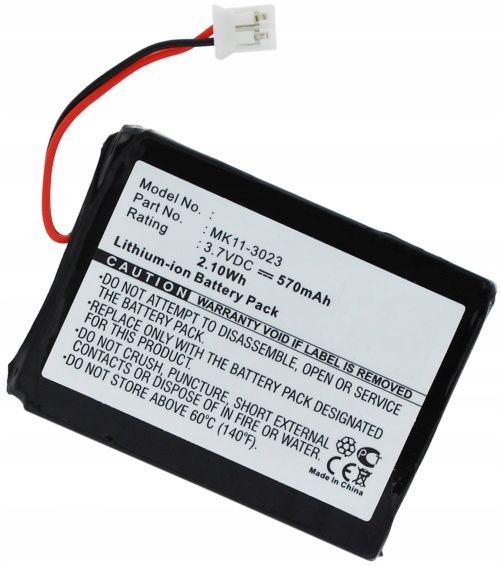 Akumulator do kontrolera bezprzewodowego Sony Li-Ion 570mAh 3,7V